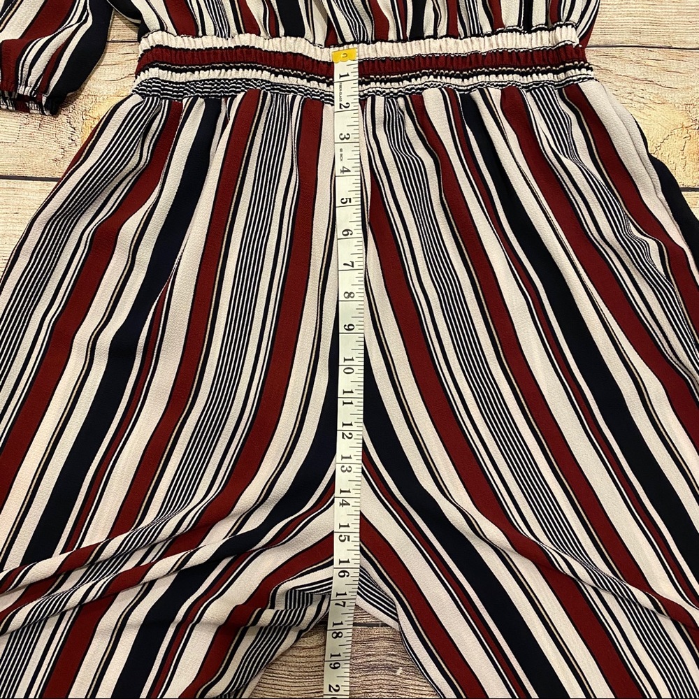 NEW ASHLEY STEWART Striped Jumpsuit - Picture 9 of 10